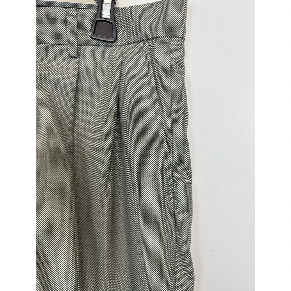 NEW George Martin Collection Pleated Pants Mens Size 36W‎ X 32L Pinpoint Grey